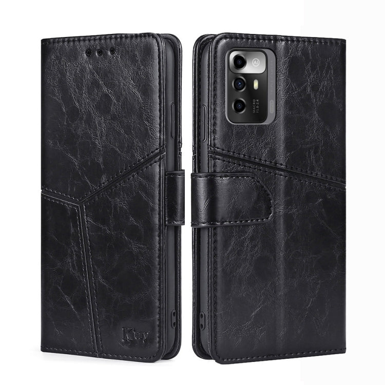 For ZTE Blade A72 5G Geometric Stitching Leather Phone Case