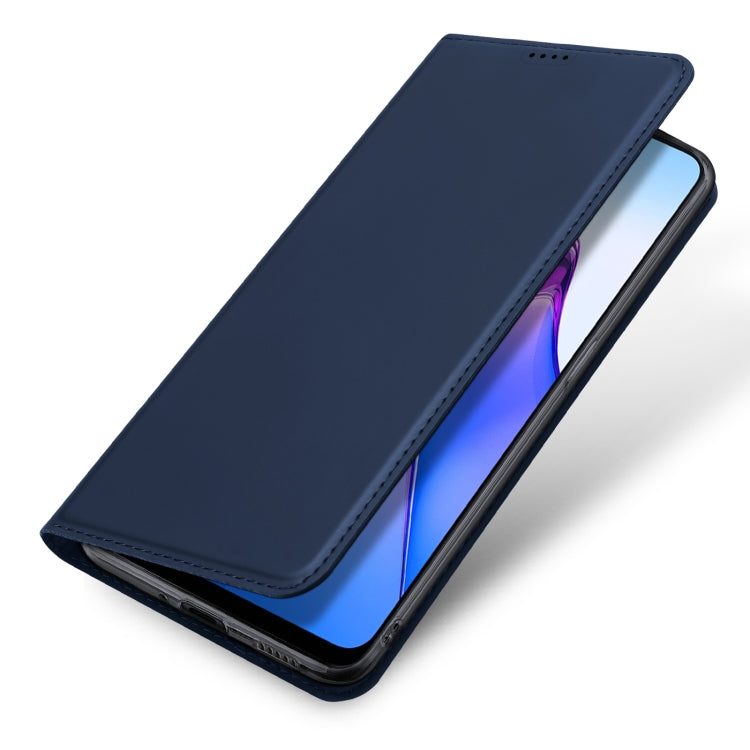 For OPPO Reno8 DUX DUCIS Skin Pro Series Leather Phone Case