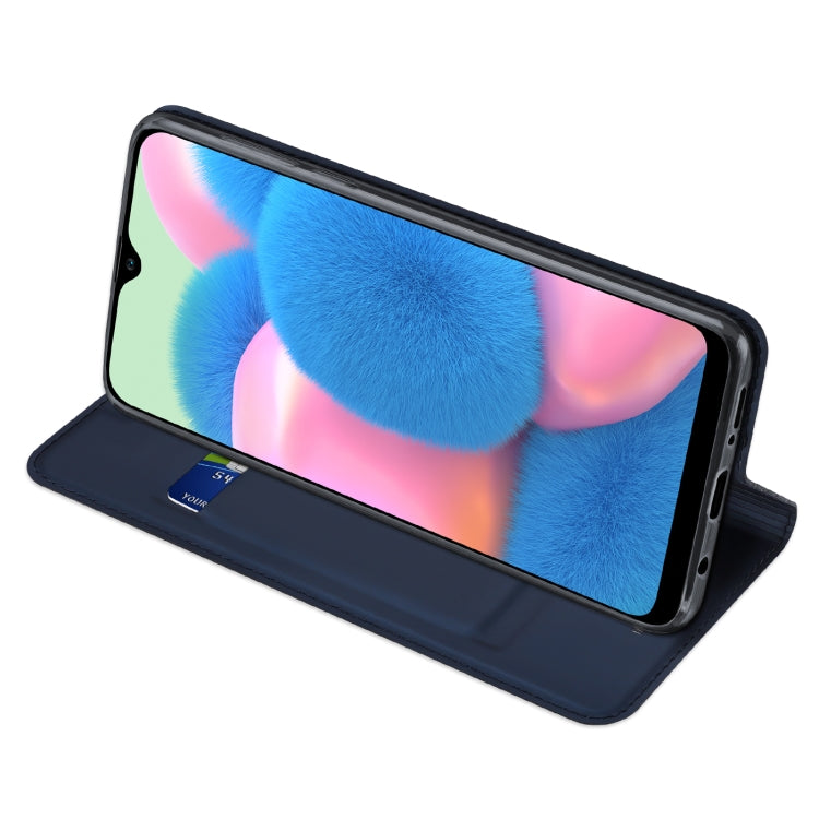 For Samsung Galaxy A50/A50s/A30s DUX DUCIS Skin Pro Series Leather Phone Case