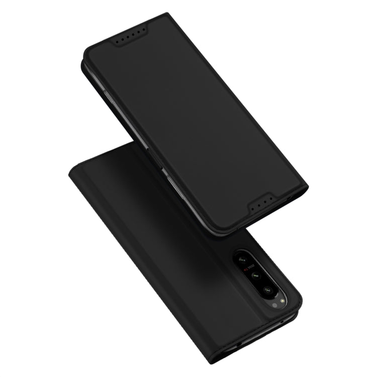 For Sony Xperia 5 IV DUX DUCIS Skin Pro Series Leather Phone Case