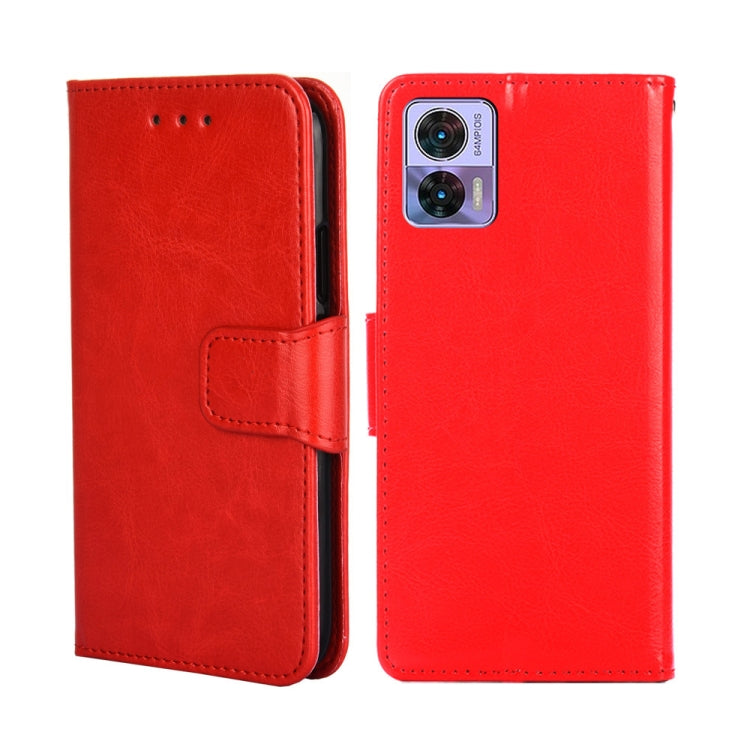 For Motorola Edge 30 Neo Crystal Texture Leather Phone Case