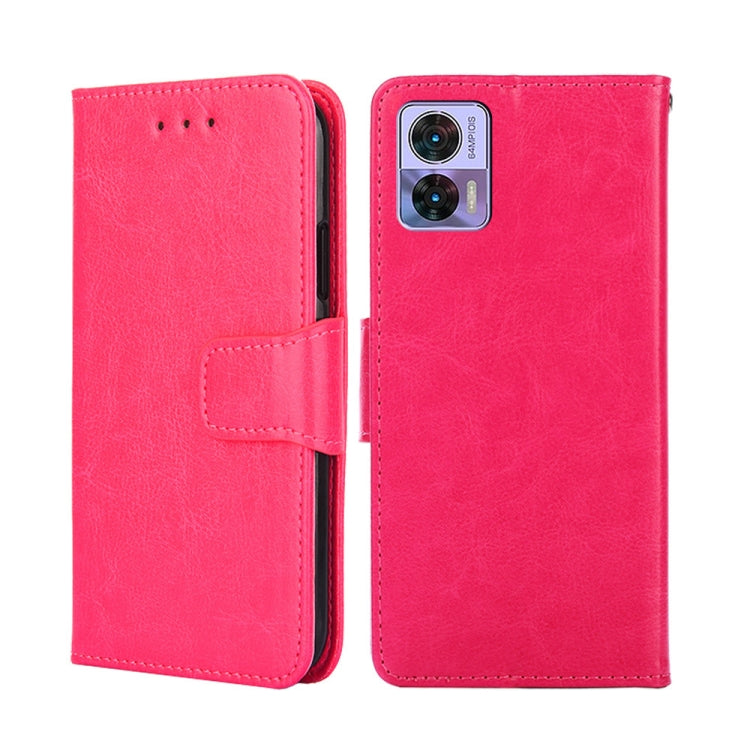 For Motorola Edge 30 Neo Crystal Texture Leather Phone Case
