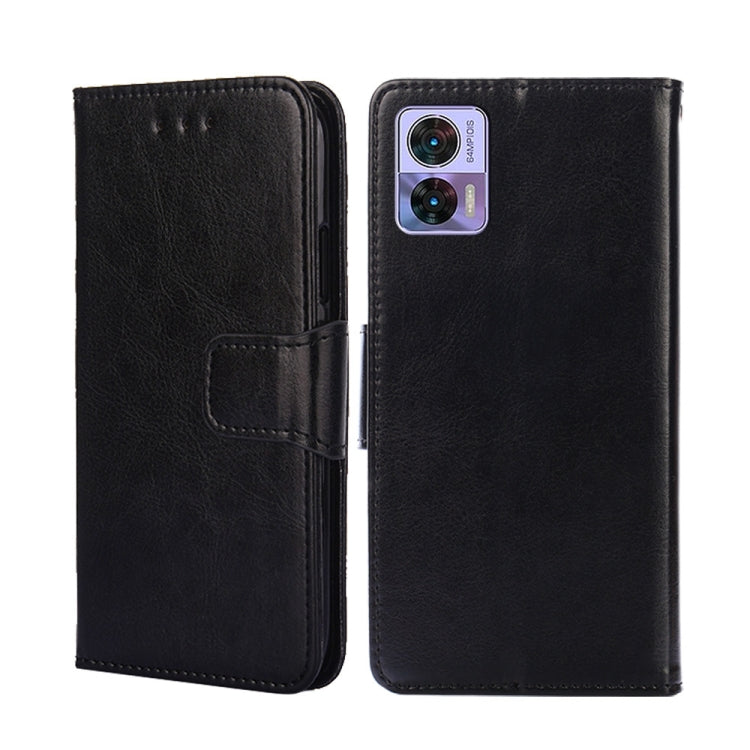 For Motorola Edge 30 Neo Crystal Texture Leather Phone Case