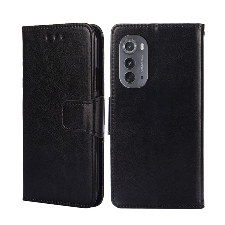 For Motorola Edge 2022 Crystal Texture Leather Phone Case