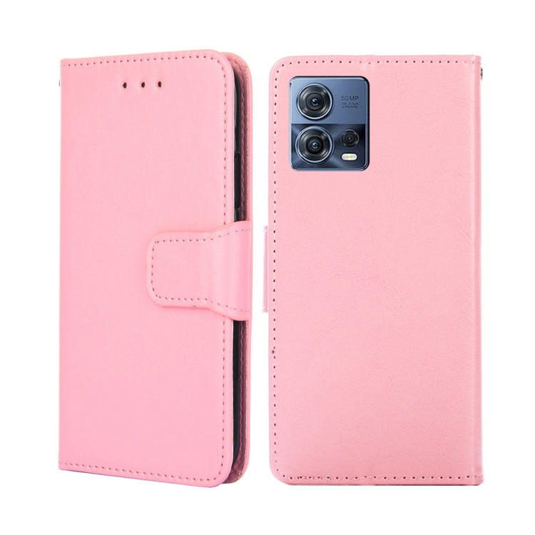For Motorola Edge S30 Pro 5G/Edge 30 Fusion Crystal Texture Leather Phone Case