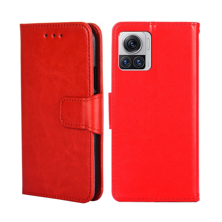 For Motorola Edge X30 Pro 5G/Edge 30 Ultra Crystal Texture Leather Phone Case