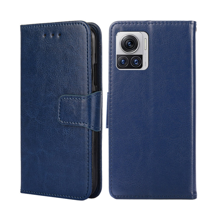 For Motorola Edge X30 Pro 5G/Edge 30 Ultra Crystal Texture Leather Phone Case