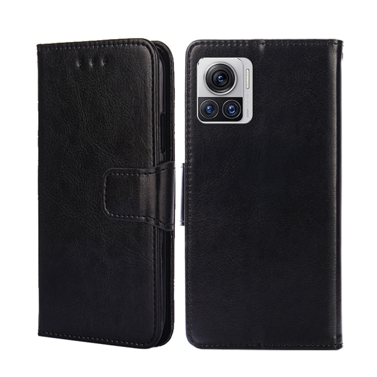 For Motorola Edge X30 Pro 5G/Edge 30 Ultra Crystal Texture Leather Phone Case