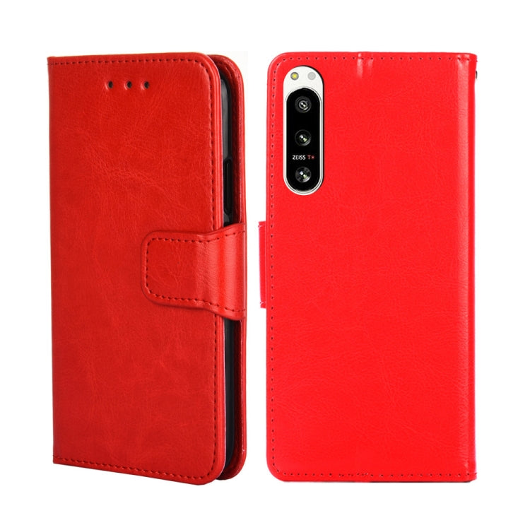 For Sony Xperia 5 IV Crystal Texture Leather Phone Case