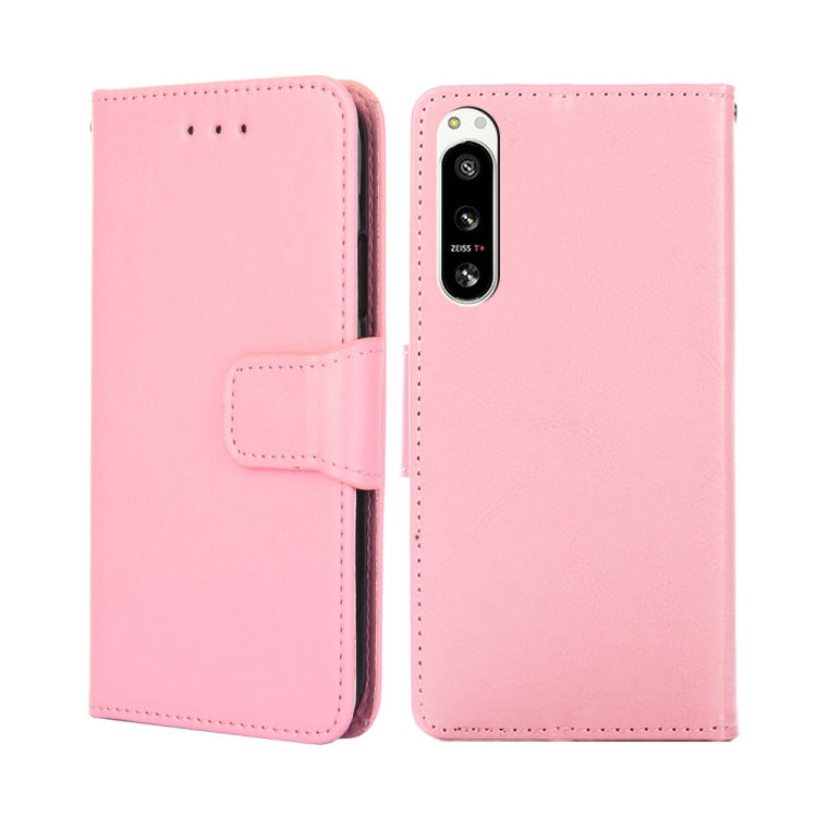 For Sony Xperia 5 IV Crystal Texture Leather Phone Case