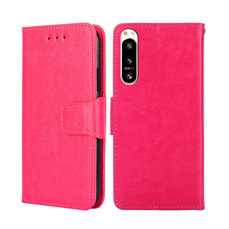 For Sony Xperia 5 IV Crystal Texture Leather Phone Case