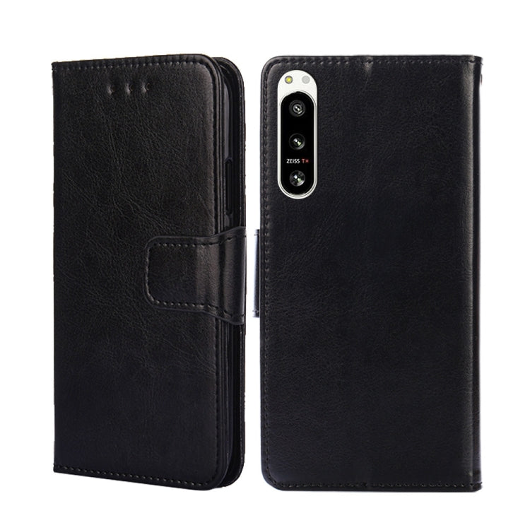 For Sony Xperia 5 IV Crystal Texture Leather Phone Case