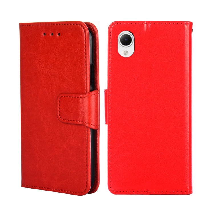 For Samsung Galaxy A23e/A22e Crystal Texture Leather Phone Case