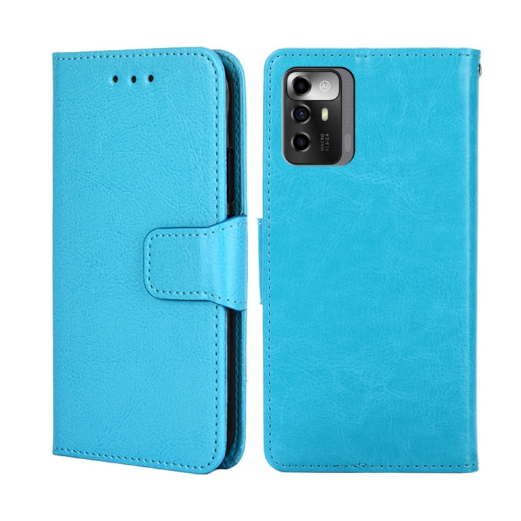 For ZTE Blade A72 5G Crystal Texture Leather Phone Case