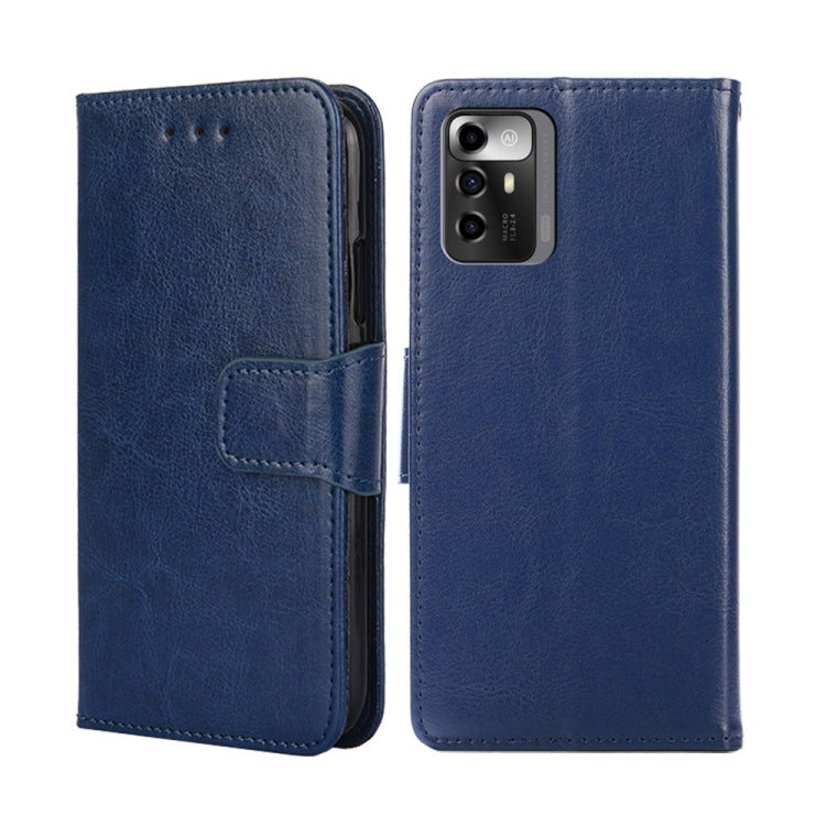For ZTE Blade A72 5G Crystal Texture Leather Phone Case