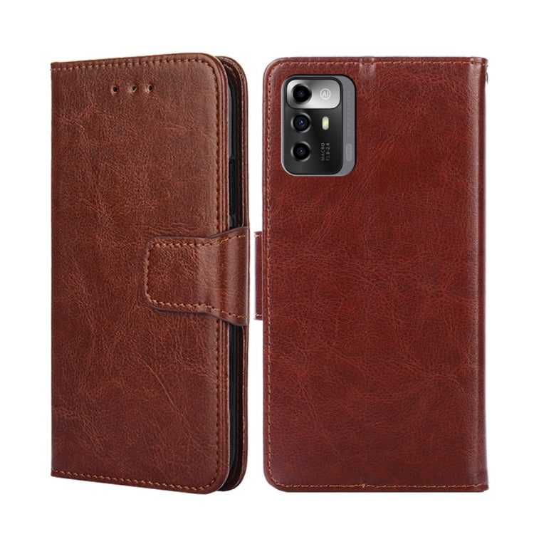 For ZTE Blade A72 5G Crystal Texture Leather Phone Case