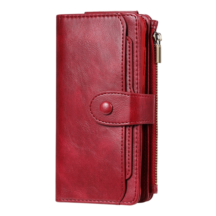 For Galaxy S20 Multifunctional Retro Detachable Magnetic Horizontal Flip Leather Case with Card Slots & Holder & Wallet & Photo Frame