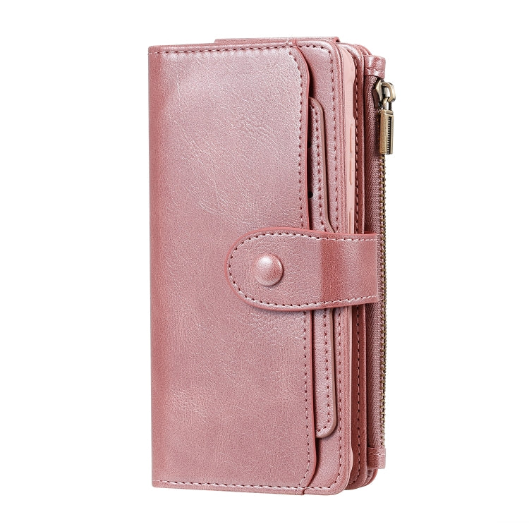 For Galaxy S20 Multifunctional Retro Detachable Magnetic Horizontal Flip Leather Case with Card Slots & Holder & Wallet & Photo Frame