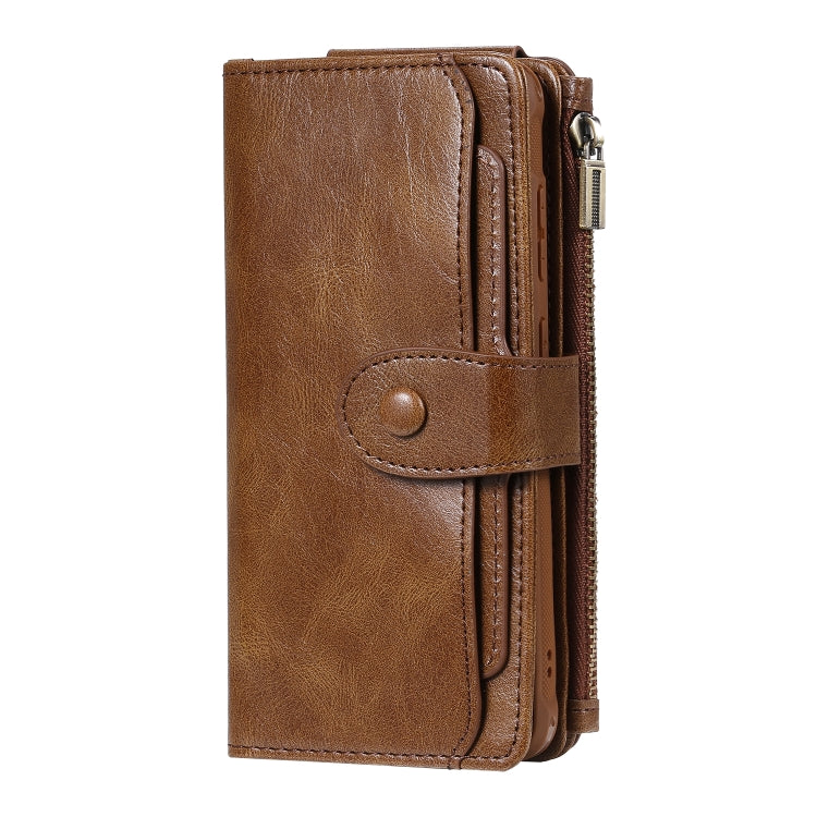 For Galaxy S20 Multifunctional Retro Detachable Magnetic Horizontal Flip Leather Case with Card Slots & Holder & Wallet & Photo Frame