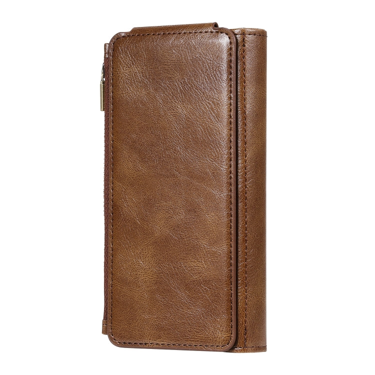 For Galaxy S20 Multifunctional Retro Detachable Magnetic Horizontal Flip Leather Case with Card Slots & Holder & Wallet & Photo Frame