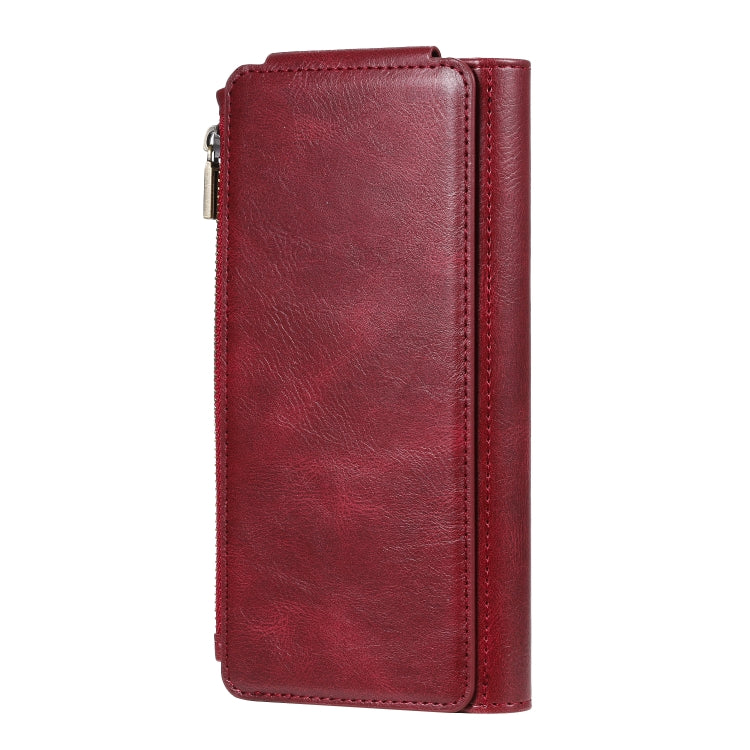 For Galaxy S20 Plus Multifunctional Retro Detachable Magnetic Horizontal Flip Leather Case with Card Slots & Holder & Wallet & Photo Frame