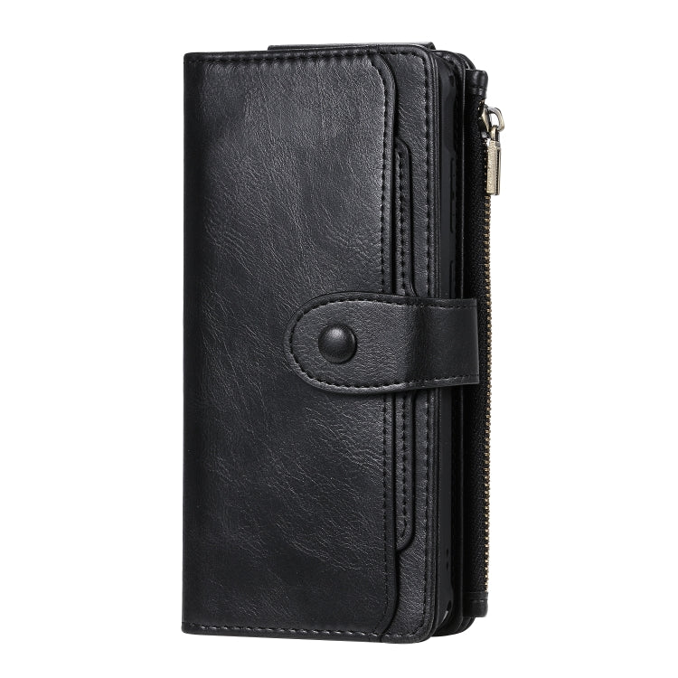 For Galaxy S20 Plus Multifunctional Retro Detachable Magnetic Horizontal Flip Leather Case with Card Slots & Holder & Wallet & Photo Frame