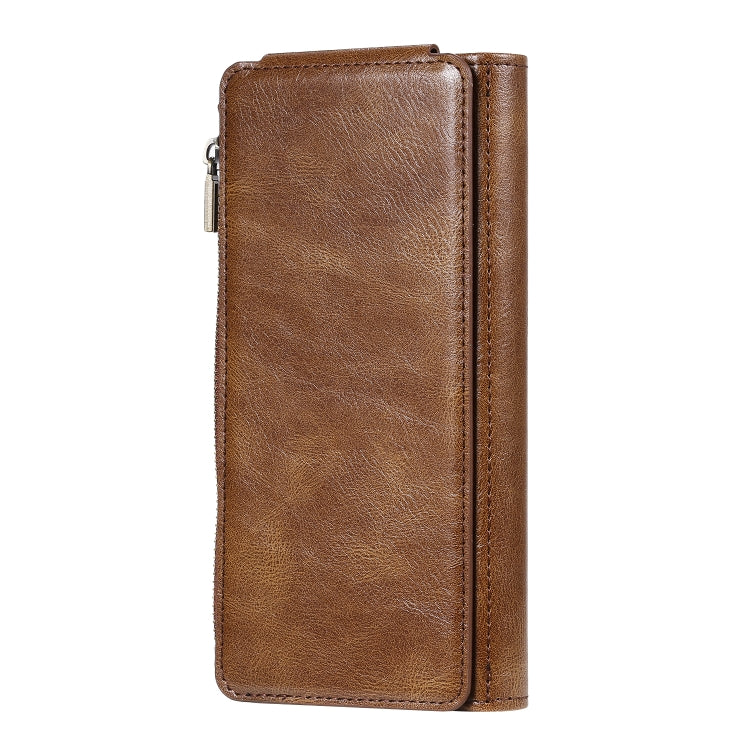 For Galaxy S20 Plus Multifunctional Retro Detachable Magnetic Horizontal Flip Leather Case with Card Slots & Holder & Wallet & Photo Frame