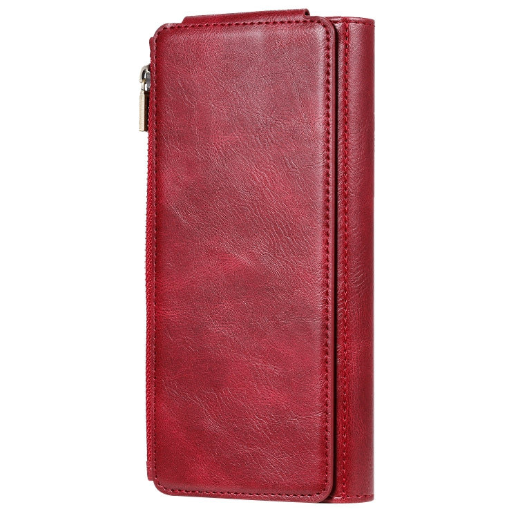 For Galaxy S20 Ultra Multifunctional Retro Detachable Magnetic Horizontal Flip Leather Case with Card Slots & Holder & Wallet & Photo Frame