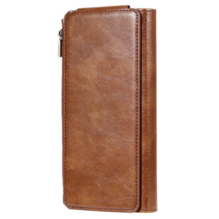 For Galaxy S20 Ultra Multifunctional Retro Detachable Magnetic Horizontal Flip Leather Case with Card Slots & Holder & Wallet & Photo Frame
