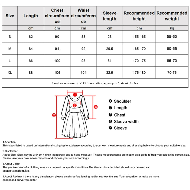 Scalloped Edge V-Neck Mid Sleeve Loose Women Nightdress, Size: