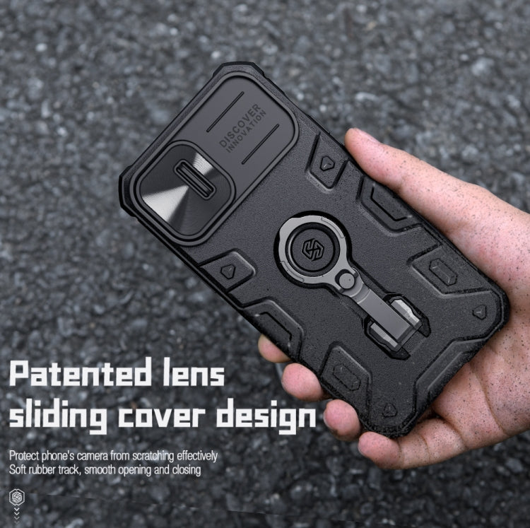 For iPhone 14 NILLKIN Shockproof CamShield Armor Protective Case