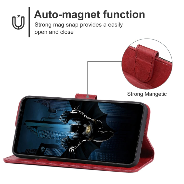 For Asus ROG Phone 6 Batman Edition Leather Phone Case
