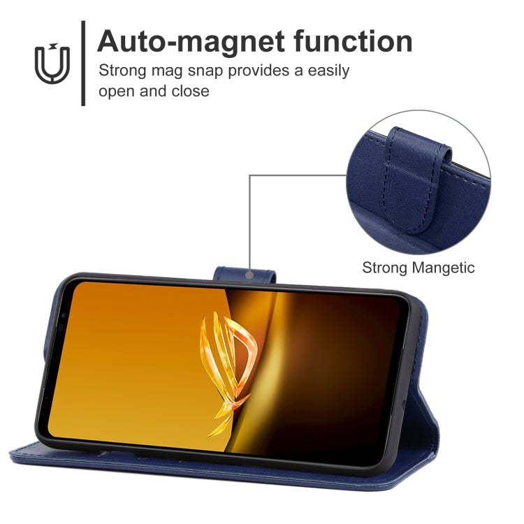 For Asus ROG Phone 6D Leather Phone Case