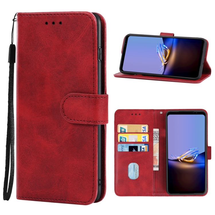 For Asus ROG Phone 6D Ultimate Leather Phone Case