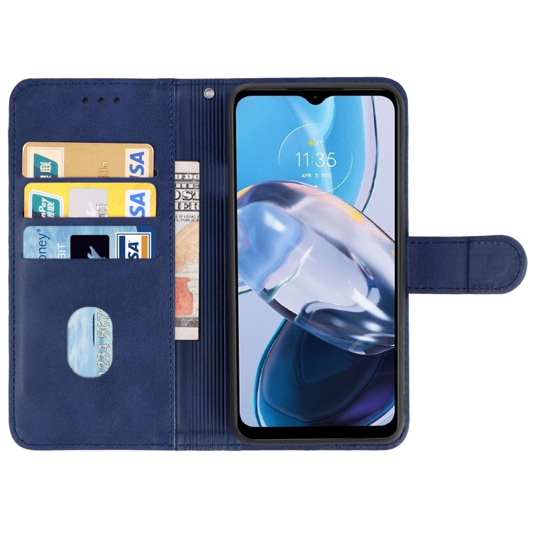 For Motorola Moto E22 / Moto E22i Leather Phone Case
