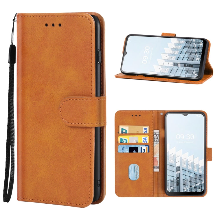 For TECNO Pop 6 Pro Leather Phone Case