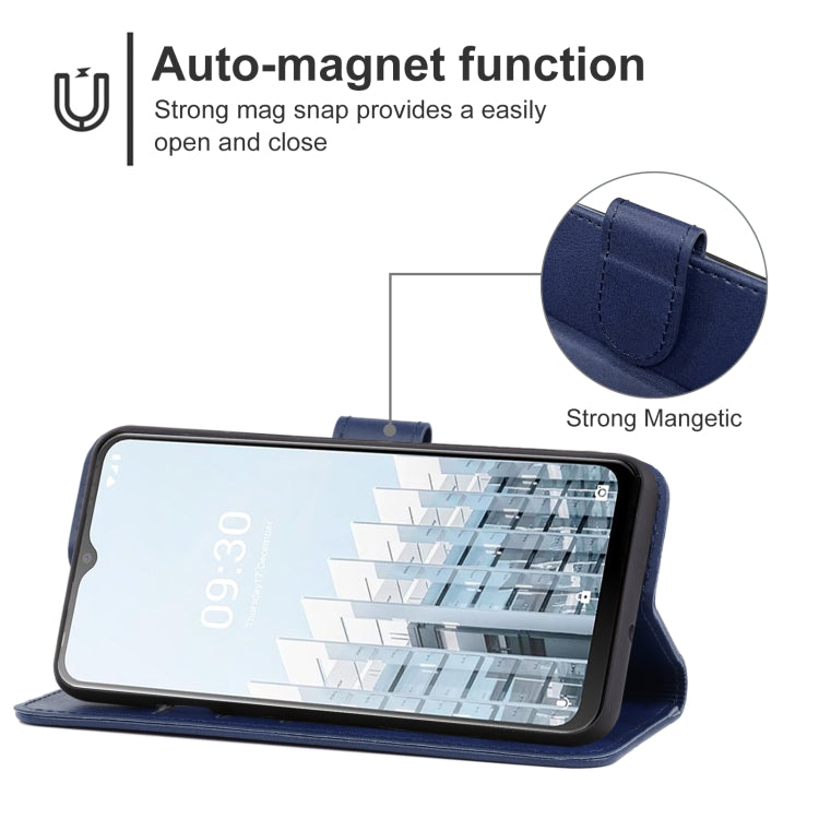 For TECNO Pop 6 Pro Leather Phone Case