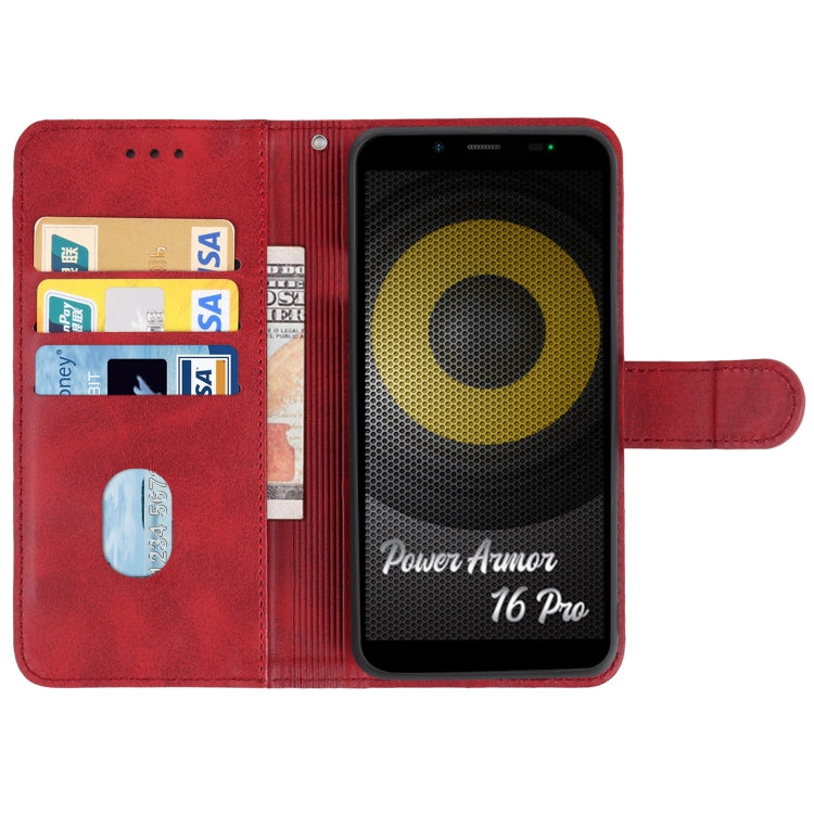 For Ulefone Power Armor 16 Pro Leather Phone Case