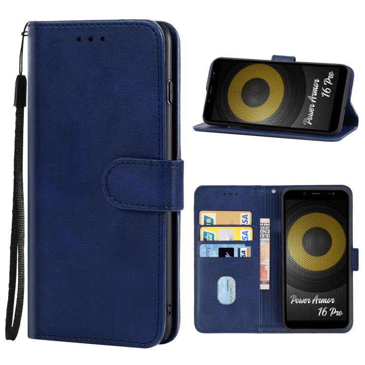 For Ulefone Power Armor 16 Pro Leather Phone Case