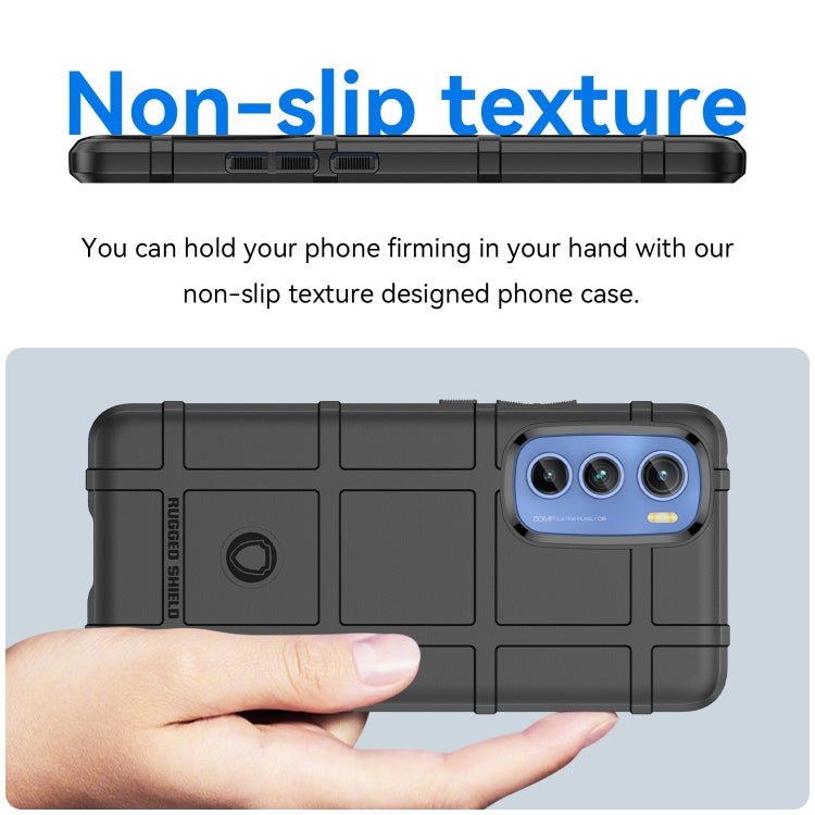 For Motorola Moto Edge 30 Rugged Shield Full Coverage Shockproof TPU Phone Case
