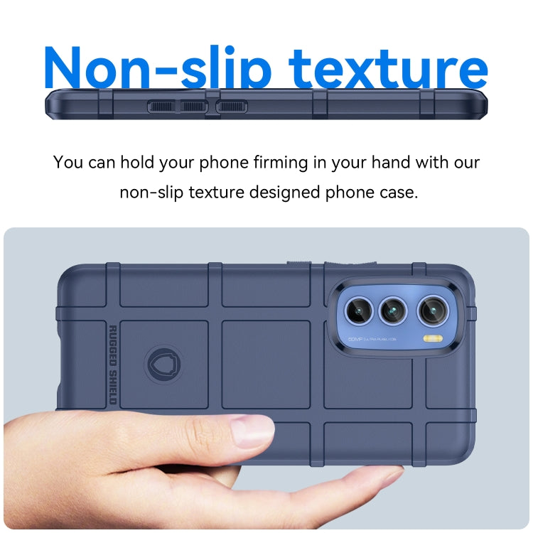 For Motorola Moto Edge 30 Rugged Shield Full Coverage Shockproof TPU Phone Case