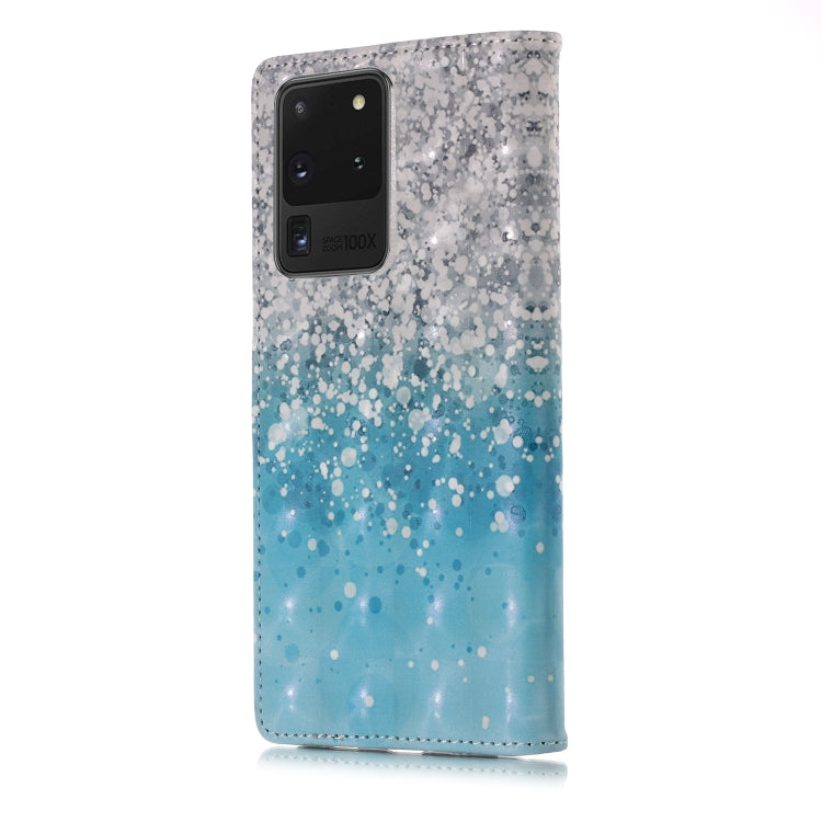 For Galaxy S20 Ultra 3D Pattern Magnetic Suction Horizontal Flip Leather Case with Holder & Card Slots & Wallet & Photo Holder