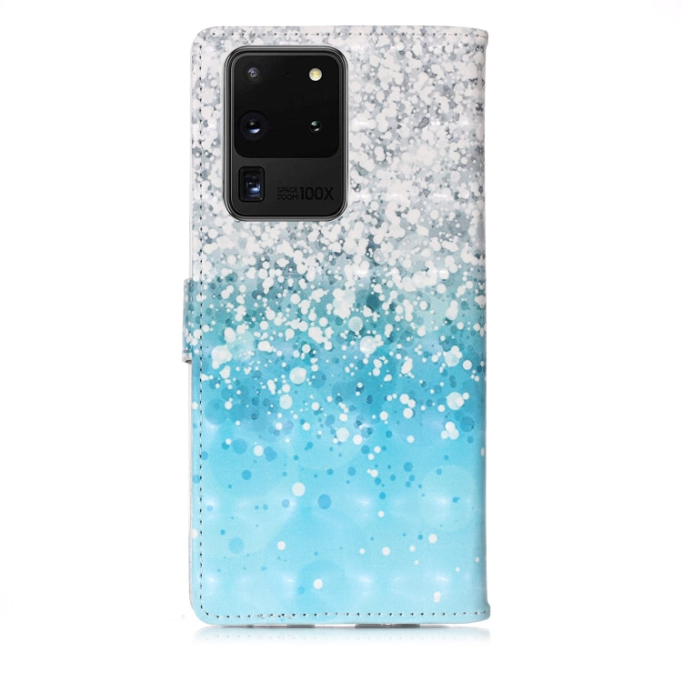 For Galaxy S20 Ultra 3D Pattern Magnetic Suction Horizontal Flip Leather Case with Holder & Card Slots & Wallet & Photo Holder