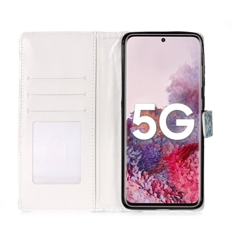 For Galaxy S20 Ultra 3D Pattern Magnetic Suction Horizontal Flip Leather Case with Holder & Card Slots & Wallet & Photo Holder