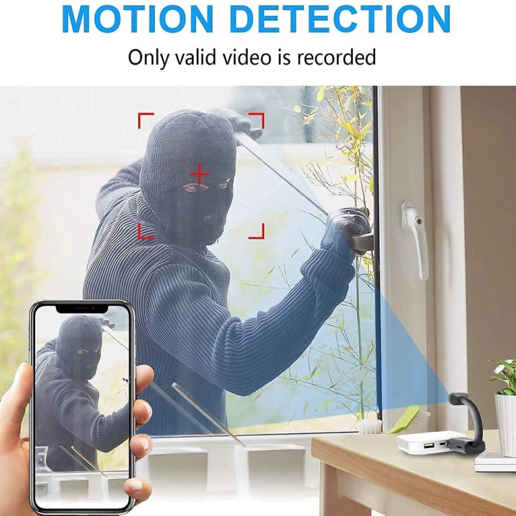 U22 Mini 720P USB Integrated Wireless Smart Night Vision Small Surveillance Camera, Specification:4G Camera with 32G Card