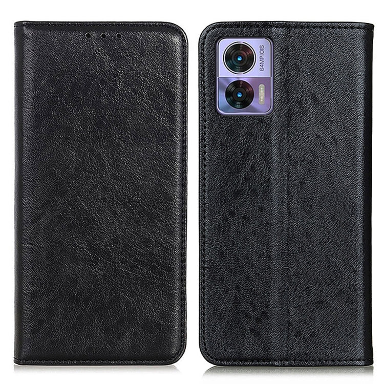 For Motorola Edge 30 Lite / Edge 30 Neo Magnetic Crazy Horse Texture Leather Phone Case