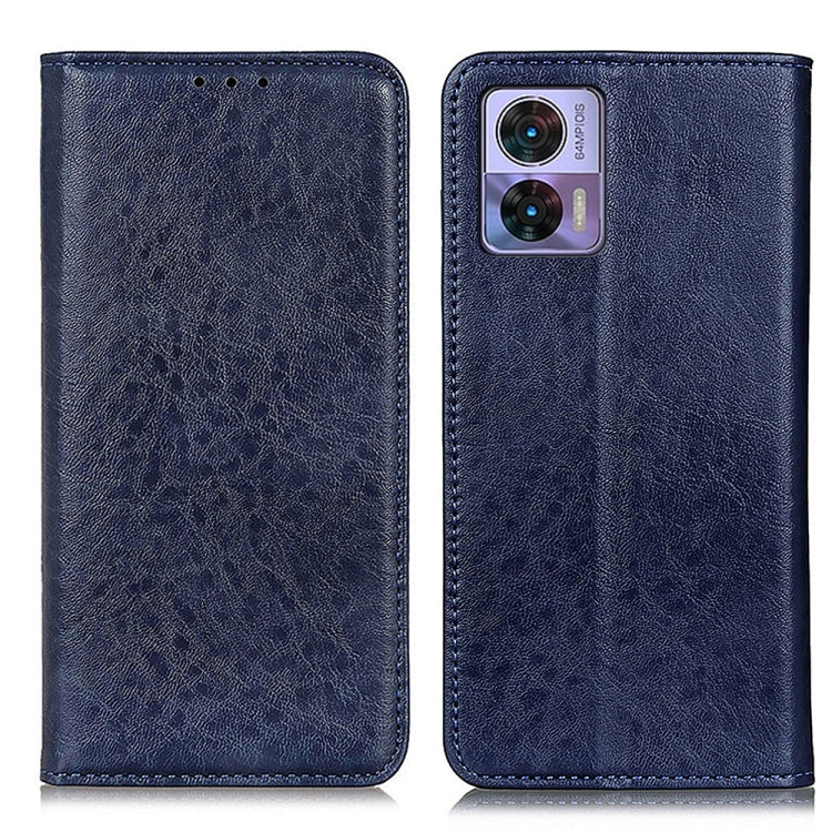 For Motorola Edge 30 Lite / Edge 30 Neo Magnetic Crazy Horse Texture Leather Phone Case