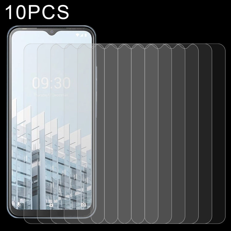 For Tecno Pop 6 Pro 10 PCS 0.26mm 9H 2.5D Tempered Glass Film