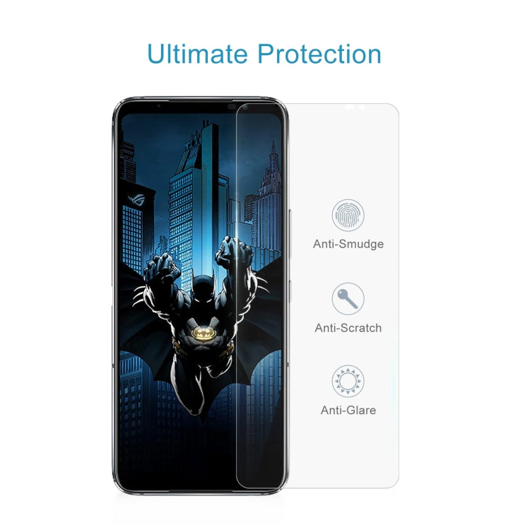 For Asus ROG Phone 6 Batman Edition / ROG Phone 6D / ROG Phone 6D Ultimate 50 PCS 0.26mm 9H 2.5D Tempered Glass Film