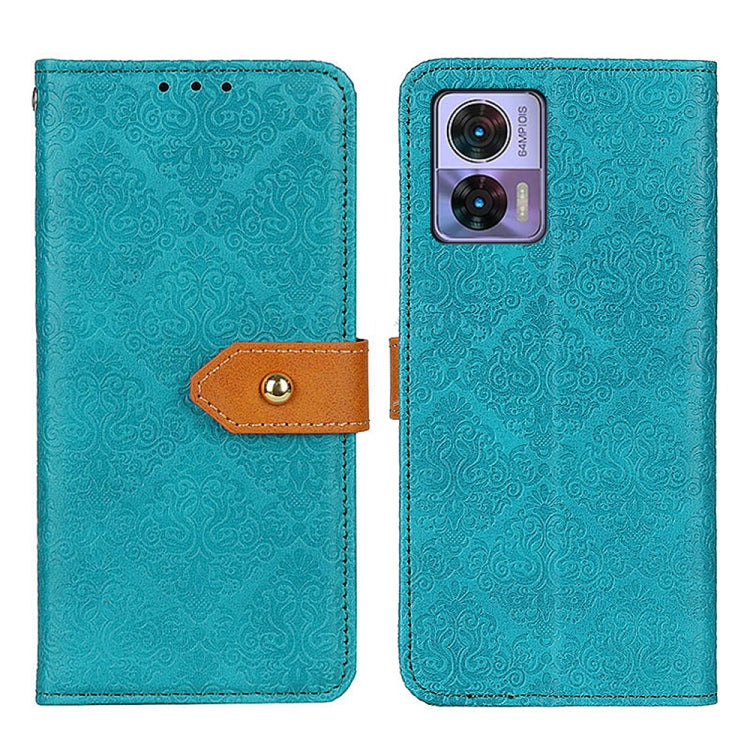 For Motorola Edge 30 Lite / Edge 30 Neo Floral Embossed Leather Phone Case